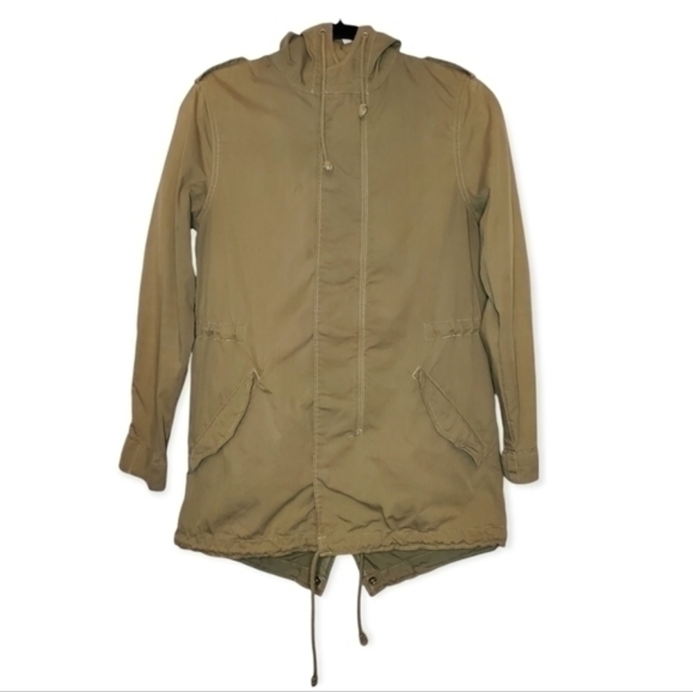 Ecote Green Utility Lightweight Jacket